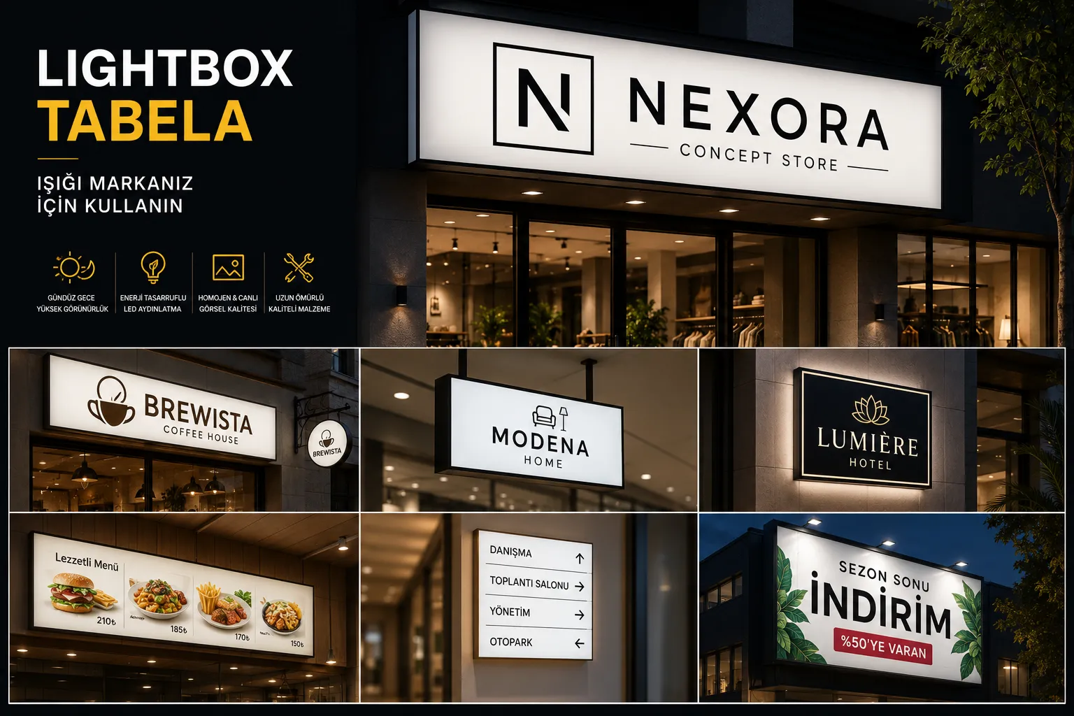 Lıghtbox Tabela